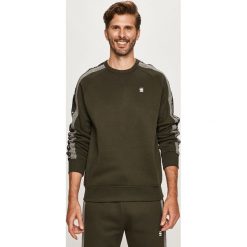 G-Star Raw - Bluza. Zielone bluzy męskie G-Star RAW, s, z aplikacjami, z elastanu, retro, z okrągłym kołnierzem, bez rękawów, bez kaptura. Za 419,90 zł.
