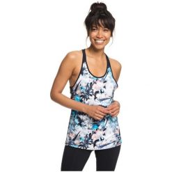 Roxy Koszulka Be You Tank J Kttp bgz6 Bachelor Button Water Of Love S. Szare bluzki damskie do fitnessu marki Roxy, s. W wyprzedaży za 140,00 zł.