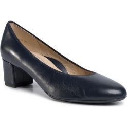Półbuty ARA - 12-11486-02 Blau. Niebieskie półbuty damskie ara, bez wzorów, ze skóry, eleganckie, bez obcasa, na obcasie, bez zapięcia. Za 329,00 zł.