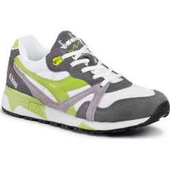 Sneakersy DIADORA - N9000 III 501.171853-C7941 White/Charcoal Gry/Lime. Białe sneakersy męskie Diadora, na co dzień, bez wzorów, ze skóry, klasyczne, bez zapięcia. Za 499,00 zł.