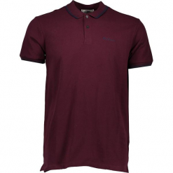 Koszulka polo w kolorze czerwonym. Czerwone koszulki polo marki Ben Sherman, m, z haftami, z bawełny. W wyprzedaży za 108,95 zł.