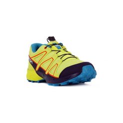 Buty do biegania Salomon SPEEDCROSS J. Zielone buty sportowe męskie marki Salomon, bez zapięcia, do biegania, salomon speedcross. Za 290,99 zł.