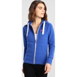 Bluzy damskie: Superdry ORANGE LABEL PRIMARY ZIPHOOD Bluza rozpinana ivy blue snowy