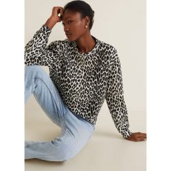Mango - Bluza Becky. Czarne bluzy damskie marki Mango, s, bez wzorów, z elastanu, bez rękawów, bez kaptura. Za 99,90 zł.