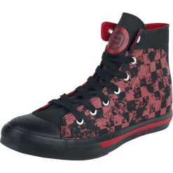 Buty sportowe męskie: RED by EMP Checked Sneaker Buty sportowe czarny/czerwony