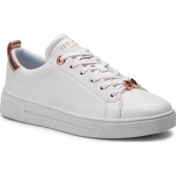 Sneakersy TED BAKER - Wfk Gielli 918668 White. Białe półbuty damskie Ted Baker, ze skóry ekologicznej. Za 599,00 zł.