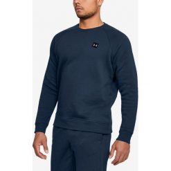 Under Armour Rival Bluza Niebieski. Niebieskie bluzy męskie Under Armour, xl, bez wzorów, z bawełny, bez kołnierzyka, bez rękawów, bez kaptura. Za 206,95 zł.