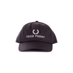 Czapki z daszkiem Fred Perry HW4624. Czarne czapki męskie marki Fred Perry, bez wzorów. Za 268,75 zł.