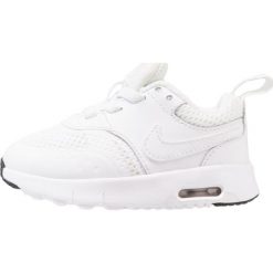 Nike Sportswear AIR MAX VISION (TDE) Tenisówki i Trampki white/pure platinum. Białe trampki dziewczęce Nike Sportswear, ze skóry. Za 179,00 zł.