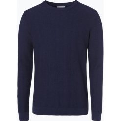 Swetry klasyczne męskie: Selected – Sweter męski – Delan, niebieski
