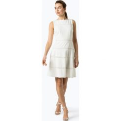 LAUREN RALPH LAUREN - Sukienka damska, żółty. Żółte sukienki damskie Lauren Ralph Lauren, bez wzorów, z koronki, wizytowe, bez kołnierzyka, bez rękawów, dopasowane. Za 999,95 zł.