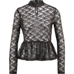 Bluzki damskie: Endless Rose PEPLUM Bluzka black/gold
