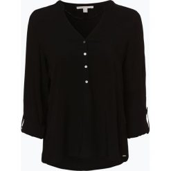 Esprit Casual - Tunika damska, czarny. Czarne tuniki damskie marki Esprit Casual, na co dzień, bez wzorów, z tkaniny, casualowe, bez kołnierzyka, bez rękawów. Za 129,95 zł.