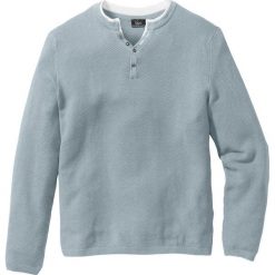 Swetry klasyczne męskie: Sweter Regular Fit bonprix szary