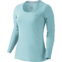 Bluzki, topy, tuniki: koszulka do biegania damska NIKE DRI-FIT CONTOUR LONG SLEEVE / 644707-437 - NIKE DRI-FIT CONTOUR LONG SLEEVE