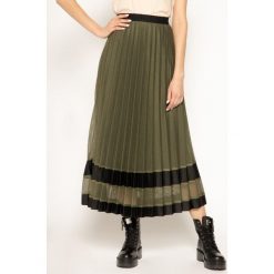 Spódnica plisowana Laurèl 71006. Zielone spódniczki damskie Laurèl, l, bez wzorów, z poliesteru, midi. W wyprzedaży za 1139,00 zł.
