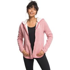 ROXY bluza Super Cosy Fl B J Otlr Mmf0 Baroque Rose M. Czerwone bluzy sportowe damskie Roxy, m, bez wzorów, bez rękawów, z kapturem. W wyprzedaży za 219,00 zł.