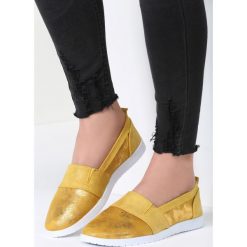 Trampki i tenisówki damskie: Żółte Slip On Jupiter Love