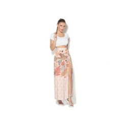 Spódnica CP-014 254. Szare spódniczki damskie Colour pleasure, bez wzorów, z dzianiny, maxi. Za 119,00 zł.