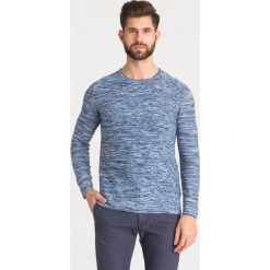 SWETER HILMAR Joop! Jeans. Niebieskie swetry męskie xl, z bawełny, z okrągłym kołnierzem. Za 230,00 zł.