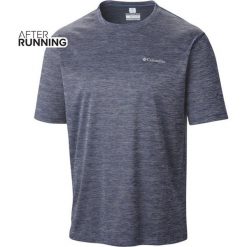 KOSZULKA COLUMBIA ZERO RULES SHOR CARBON HEATHER. Brązowe koszulki męskie Columbia, m, bez wzorów, bez kołnierzyka, bez rękawów. Za 89,99 zł.