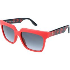 Okulary przeciwsłoneczne damskie aviatory: Okulary przeciwsłoneczne „0019/S RLU/HD” w kolorze czarno-czerwonym