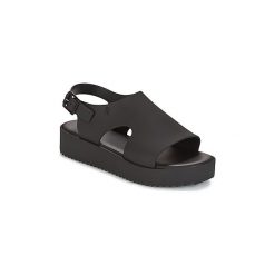 Sandały Melissa HOTNESS AD. Czarne sandały damskie marki Melissa, bez wzorów, bez obcasa, bez zapięcia. Za 407,20 zł.