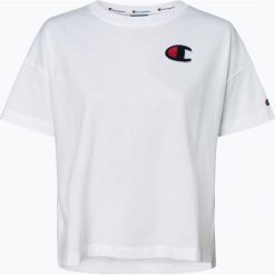 Champion - T-shirt damski, biały. Białe t-shirty damskie Champion, xs, z aplikacjami, bez kołnierzyka. Za 119,95 zł.