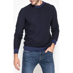 Kardigany męskie: Sweter z okrągłym dekoltem wykonany z dzianiny o grubym splocie