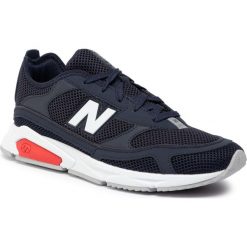Sneakersy NEW BALANCE - MSXRCJL Granatowy. Niebieskie sneakersy męskie New Balance, na co dzień, bez wzorów, ze skóry ekologicznej, klasyczne, bez zapięcia. W wyprzedaży za 239,00 zł.