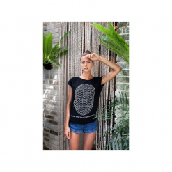 Bluzka Zamek. Czarne bluzki asymetryczne Manifesto art clothes, l. Za 129,00 zł.