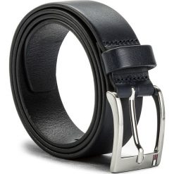 Pasek Męski TOMMY HILFIGER - New Aly Belt E367895011 85 403. Niebieskie paski męskie marki TOMMY HILFIGER, w paski, ze skóry. Za 179,00 zł.