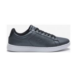 Lacoste Tenisówki Czarny. Czarne trampki i tenisówki damskie Lacoste, bez wzorów, ze skóry, bez zapięcia. Za 464,95 zł.