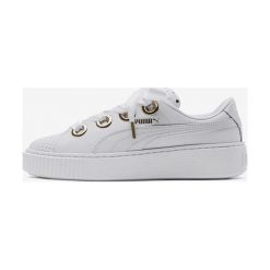 Puma Kiss Ath Lux Tenisówki Biały. Białe trampki i tenisówki damskie Puma, bez wzorów, ze skóry, bez zapięcia. Za 567,95 zł.