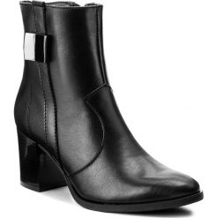 Botki SERGIO BARDI - Verona FW127268117DP 101. Czarne botki damskie na obcasie marki Sergio Bardi, ze skóry. W wyprzedaży za 209,00 zł.