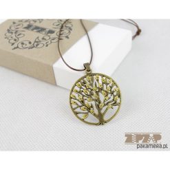 ZIPZAP wisior TREE. Szare naszyjniki damskie marki Pakamera. Za 62,00 zł.