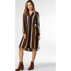 ONLY - Sukienka damska – Miranda, niebieski. Niebieskie sukienki damskie ONLY, w paski, eleganckie, bez kołnierzyka, bez rękawów. Za 159,95 zł.