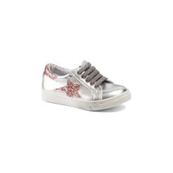 Buty Dziecko GBB REBECCA. Szare trampki dziewczęce GBB, bez wzorów, bez zapięcia. Za 279,20 zł.