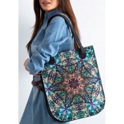 Torebka shopper bag Lorenti City Antracyt Gotyk - Szary. Szare torby damskie na zakupy LORENTI. Za 89,99 zł.