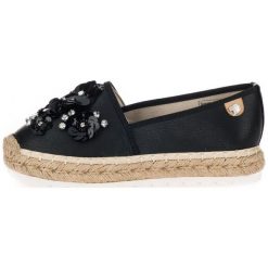 Tom Tailor Espadryle Damskie 40 Czarny. Czarne espadryle damskie Tom Tailor, bez wzorów, bez obcasa. Za 216,00 zł.
