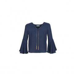 Bluzki Molly Bracken CORITAS. Niebieskie bluzki asymetryczne Molly Bracken, l. Za 179,00 zł.