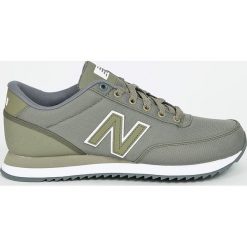New Balance - Buty MZ501DRB. Zielone halówki męskie marki New Balance, z gumy, na sznurówki. W wyprzedaży za 269,90 zł.