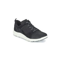 Buty Timberland FlyRoam Leather Oxford. Czarne trampki męskie Timberland, bez wzorów, bez zapięcia. Za 495,20 zł.