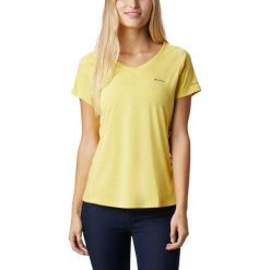 T-shirt damski koszulka Columbia Zero Rules 1533571730. Żółte koszulki damskie Columbia, s, bez wzorów, bez kołnierzyka. Za 146,99 zł.