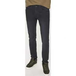 Spodnie męskie: Spodnie skinny fit – Czarny