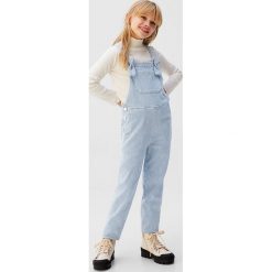 Mango Kids - Ogrodniczki dziecięce Ester 110-164 cm. Jeansy dziewczęce Mango Kids, bez wzorów, z elastanu. W wyprzedaży za 103,90 zł.
