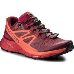 Buty SALOMON - Sense Ride W 398486 Sangria/Living Coral/Virtual Pink. Różowe buty damskie do biegania marki Salomon, z tworzywa sztucznego. W wyprzedaży za 389,00 zł.