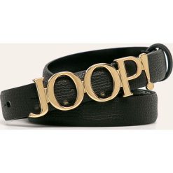 Joop! - Pasek skórzany. Czarne paski damskie JOOP!, w paski, ze skóry. W wyprzedaży za 299,90 zł.