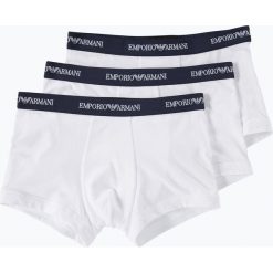Bokserki męskie: Emporio Armani – Obcisłe bokserki męskie Emporio Armani – Parigamba pakowane po 3 szt., czarny