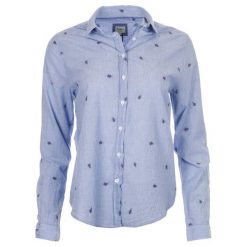 Pepe Jeans Koszula Damska Evia M Jasnoniebieska. Niebieskie koszule jeansowe damskie marki Pepe Jeans, m. Za 365,00 zł.